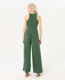Surkana Strapless Jumpsuit and Wide Trousers Kakhi 524ESAL818