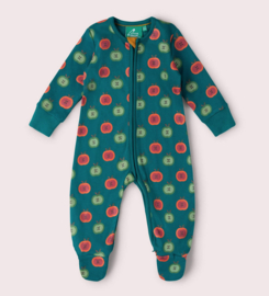 Little Green Radicals-Apple P{icking Organic Babygrow