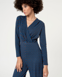 Surkana Crossover Jumpsuit Blue 554MEVI818