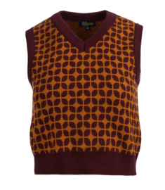 LaLamour-Knitwear Spencer- Retro Brown