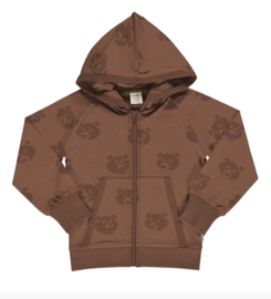 Maxomorra  Hoodie Zipper- Bear