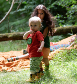 Little Green Radicals- Green Apple Organic Short Sleeve T-shirt