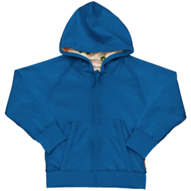 Maxomorra Cardigan Hood Reversible Turtle