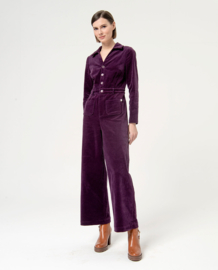 Surkana Fitted Jumpsuit Purple 564SEMO821