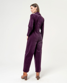 Surkana Fitted Jumpsuit Purple 564SEMO821