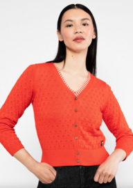 Blutsgeschwister Cardigan-Sweet Petite-Red Pears-Knit
