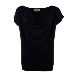Chills&Fever shirt Mimi Summer -Jet Black