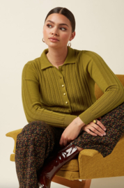 King Louie  Sofie Cardi Carmi- Curry Yellow