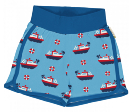 Maxomorra Runner Shorts Fireboat