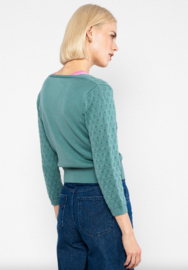 Blutsgeschwister Cardigan-Sweet Petite-Everything in Bright Skyline-Knit