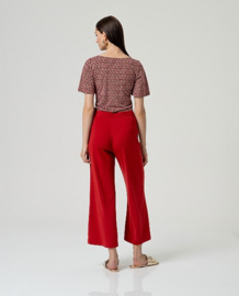 Surkana Cropped-Red  516BASY513
