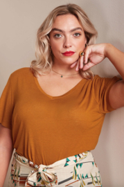 King Louie  V-Neck Top Marsey Linen