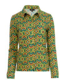 LaLamour-Sara Blouse-Groovy Lotus