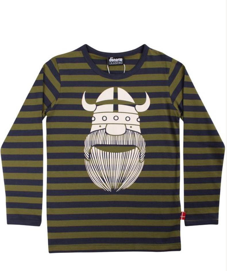 Danebasic Longsleeve - Navy/ Olive -Erik