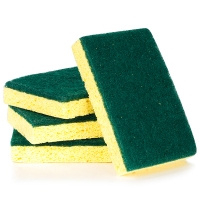 Schuurspons groen 11x7x2 cm