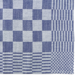 Guardanapos de mesa xadrez azul e branco 40x40cm 100% algodão - Treb WS