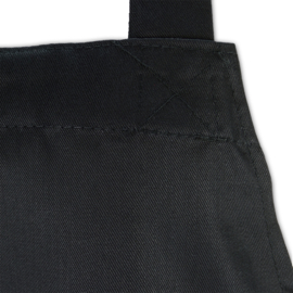 Apron Black 80x100cm Polycotton - Treb ELS