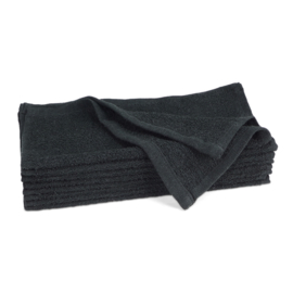 Asciugamani Per Ospiti Nero 30x30cm 100% Cotone - Treb SH