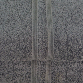 Badehåndklæde antracit 70x130cm 100% bomuld - Treb ADH