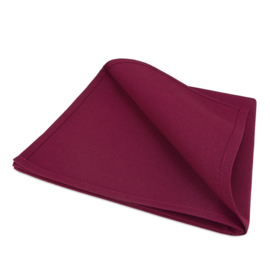 Servetten Maroon Rood 51x51cm - Treb SP