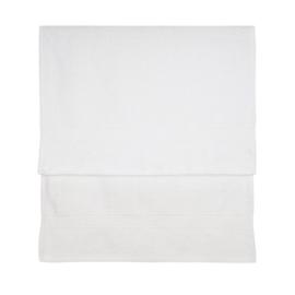 Badehåndklæde Hvid 50x100 cm 100% bomuld - Treb SH