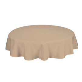 Tablecloth Round Sandalwood 132cm Ø - Treb SP