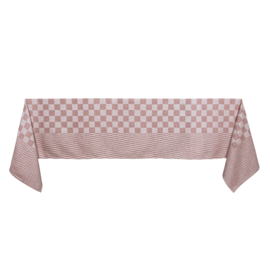 Tablecloth Beige and White Checkered 140x200cm 100% Cotton - Treb WS