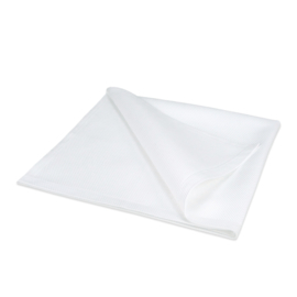 Serviettes de Table Blanc 53x53cm - RAO