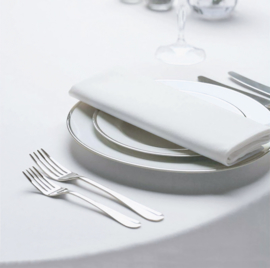 Toalha de mesa Redonda White 132cm Ø - Treb SP