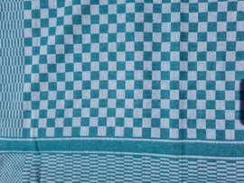 Geschirrtücher Grün und Weiß Kariert 65x65cm 100% Baumwolle - Treb WS