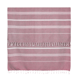 Hammam Towel Red 90x165cm - Treb WS