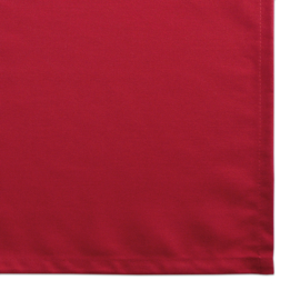 Bordsduk, röd, 132x132 cm, Treb SP