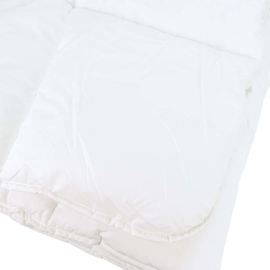 Duvet White 140x220cm Percale Cotton - Treb ADH