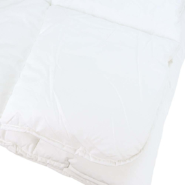 Bettdecke Weiß 220x240cm Percale Cotton - Treb ADH