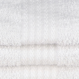 Bath Towel White 50x100cm - Treb SH