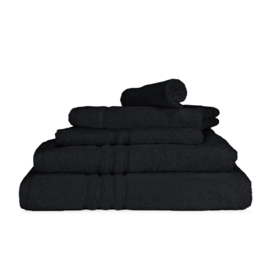 Bath towel Black 70x140cm 100% Cotton 500 GSM - Treb TT