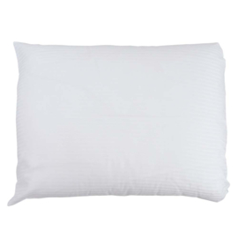 Pillow Case White Microstripe 5mm 53x86cm - Treb RH