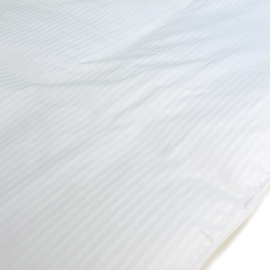 Poszewka na kołdrę, biała, 215x235 cm, Microstripe 5 mm, Treb Bed & Bath