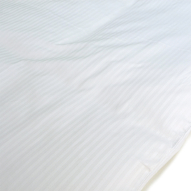 Duvet Cover White Microstripe 5mm 215x235cm - Treb RH