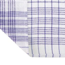 Kitchen Cloth White Blue Striping 70x70cm - Treb Towels