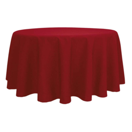 Tafelkleed Rond Red 132cm Ø - Treb SP