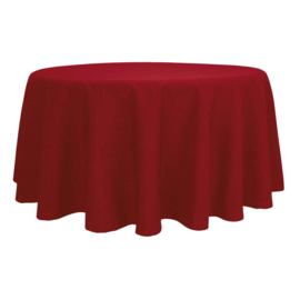 Tablecloth Round Red 230cm Ø - Treb SP