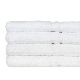 Bath Towel White 50x100cm - Treb Towels