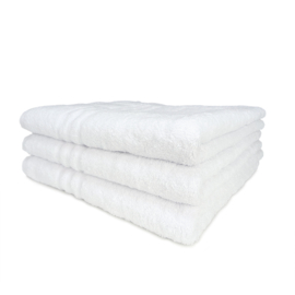 Bath Towel White 70x140cm - Treb Towels