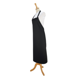 Apron Black 80x100cm Polycotton - Treb ELS