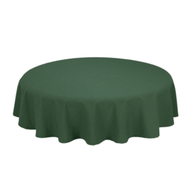 Tablecloth Round Forest Green 163cm Ø - Treb SP