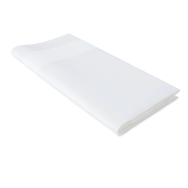 Serviettes de Table Blanc 53x54cm - Treb Classic