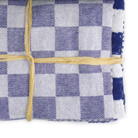 Juego de Textiles de Cocina Azul 2x Toalla 50x50cm + 2x Toalla de Cocina 65x65cm - Treb Towels