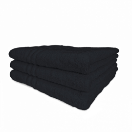 Sauna sheet Black 100x150cm 100% Cotton 500 GSM - Treb TT