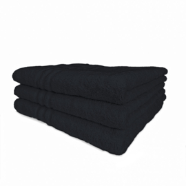 Asciugamano nero 50x100 cm 100% cotone 500 g/m² - Treb TT